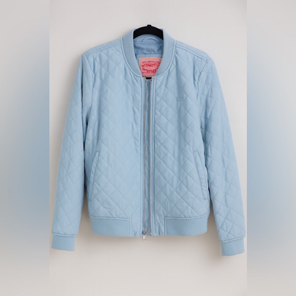Levis Quilted Solid‎ Bomber Jacket